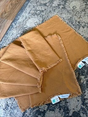 The Company Store Set of 6 cotton Napkins